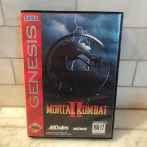 Sega Genesis video game "Mortal Combat II"